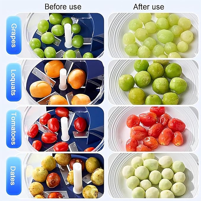 Electric peeler, suitable for garlic, grapes, cherry tomatoes
