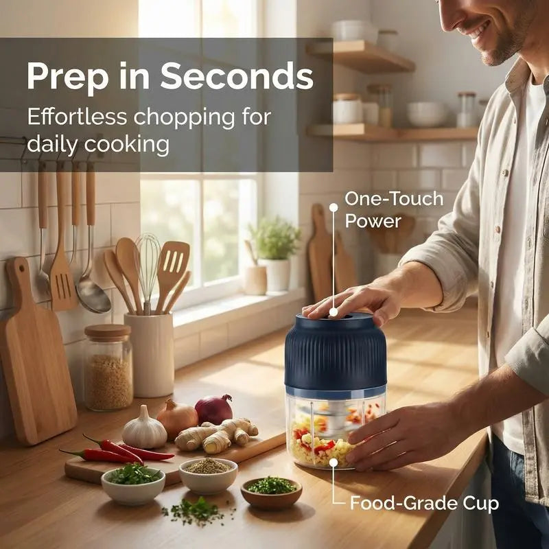 Electric Chopper / Mini Meat Grinder / Garlic Chopper
